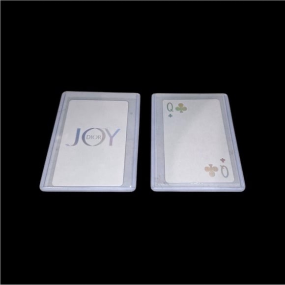 Dior Joy Queen of Clubs Playing Card with Blue Accents - Picture 5 of 5